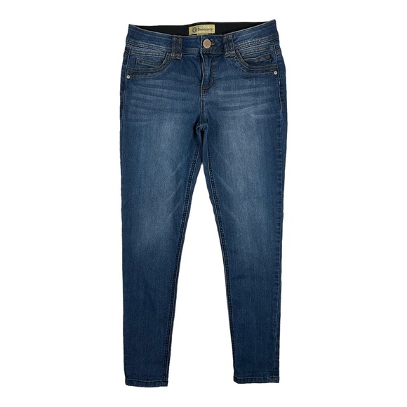 Democracy Womens Size 6 Ab Technology Mid Rise Ankle Skinny Jeans Stretch Denim - Picture 1 of 12